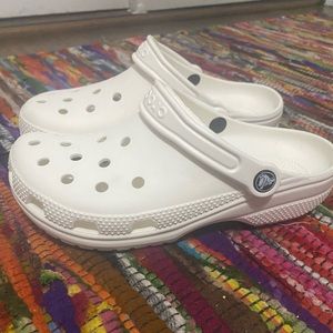 NWT White Classic Crocs
